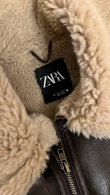 Дубленка ZARA, Новая, Размер S (оверсайз) 2