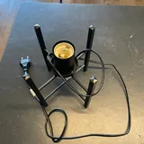 Газовый баллон, коврик силиконовый, скалка, деревянная посуда, миксер 6