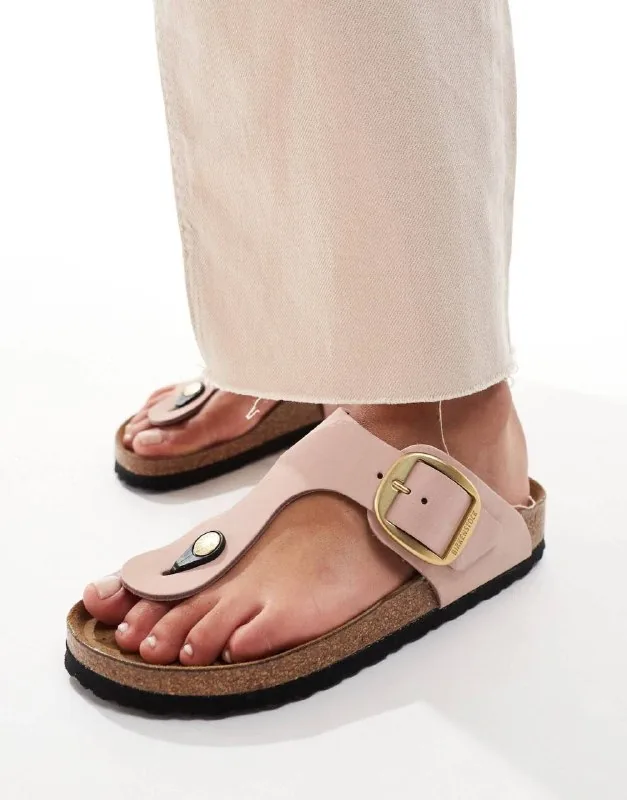 Birkenstock Gizeh Pink, Gizeh BS Black, Milano 1