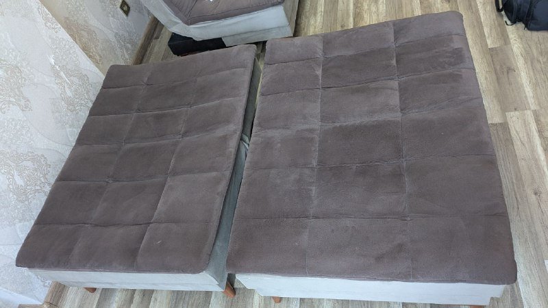 Раскладной диван и два кресла 6