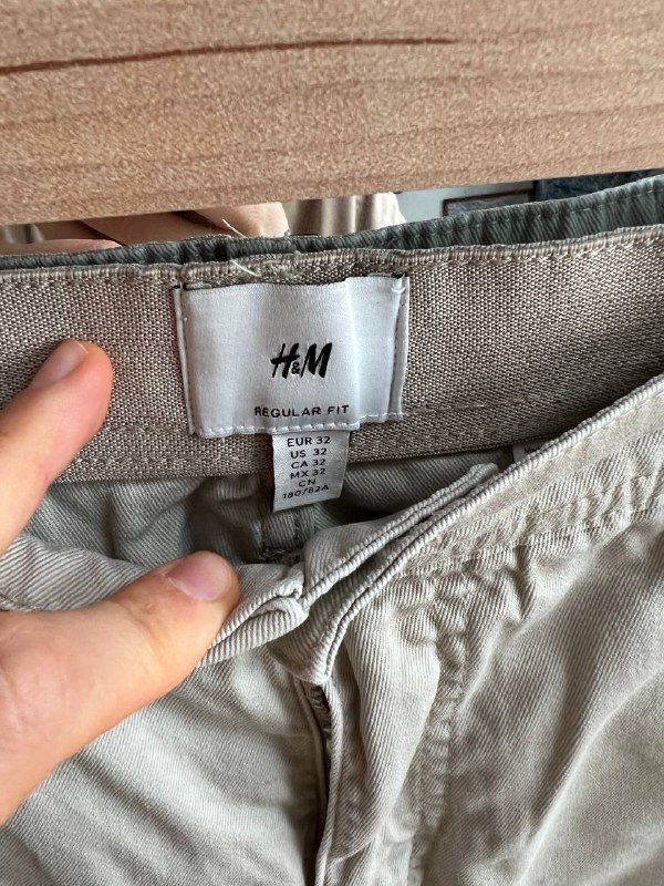 Мужские брюки H&M Regular Fit EU32 2