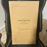Laptop support, adjustable black 2