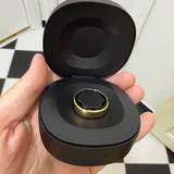 умное кольцо RingConn Gen 2 Gold, зарядный кейс 1