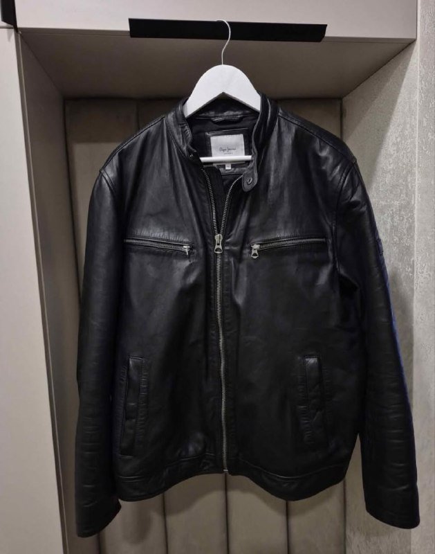 Кожаная куртка Diesel, куртка черная Pepe Jeans, куртка Mark and Spensor и демисезонные куртки 5