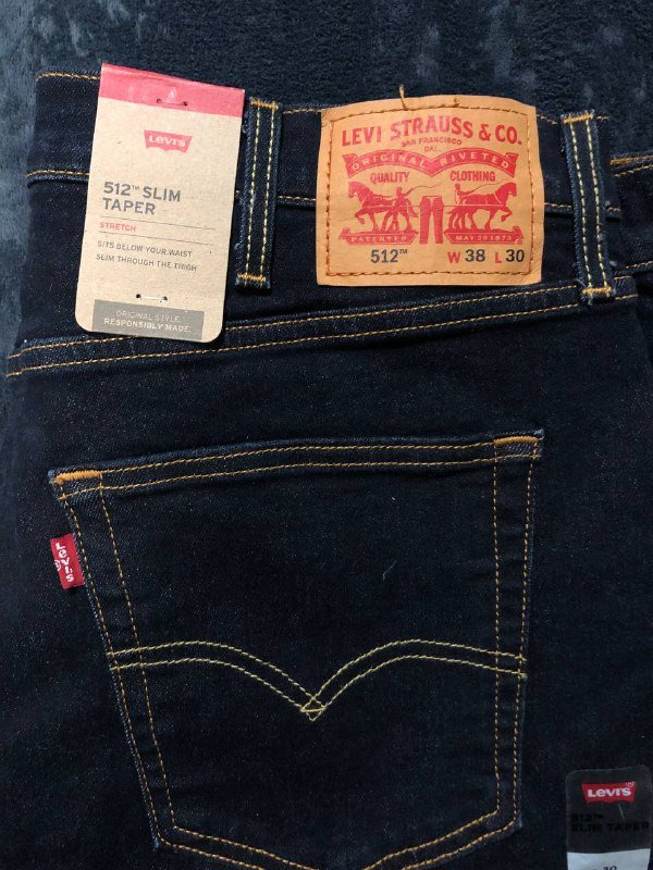 Мужские джинсы слим Levi's новые 2