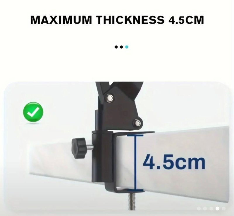 Микрофон BOMGE RGB на стойке 5