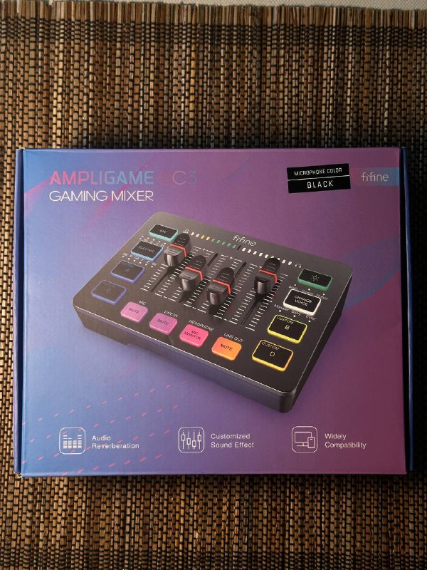микшер Fifine AmpliGame SC3