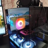 Компьютер с рабочим местом RTX 5070, i5-14600KF, 2 монитора 34" 10