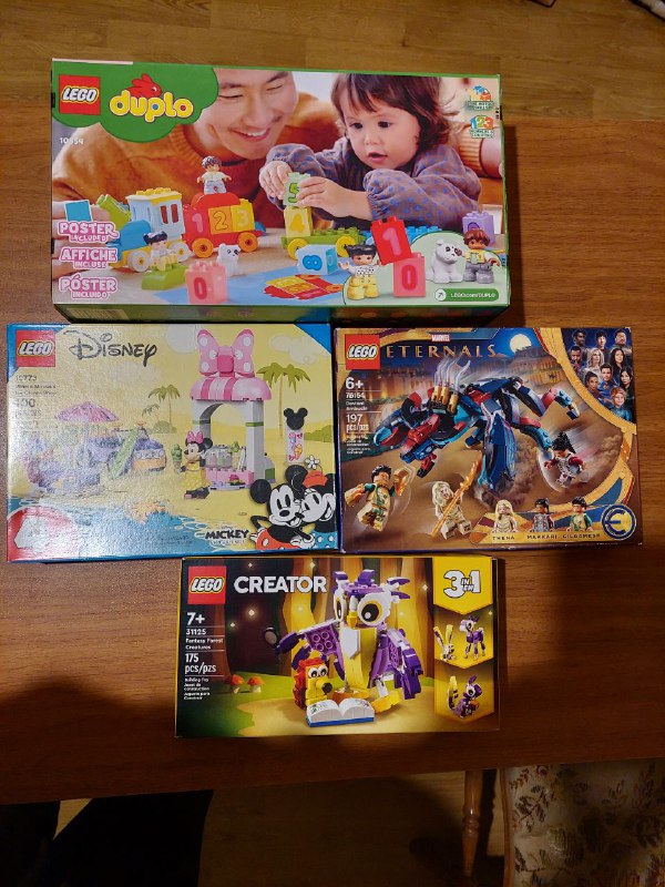 Новые Lego