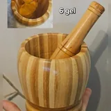 Пластиковые лопатки, ложка, половник, шумовка, деревянная ступка 3