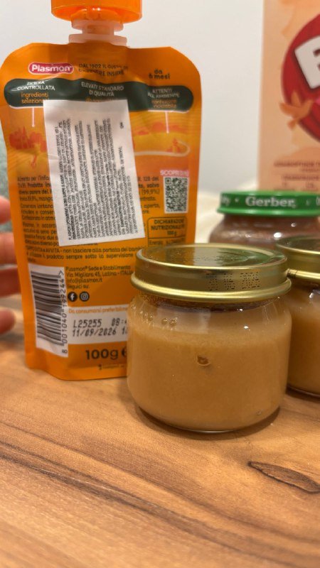 Каши и пюре для детей 4+