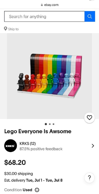 LEGO Everyone is Awesome set 3