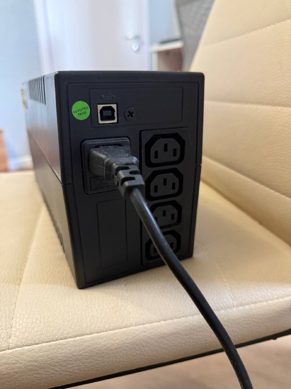 ИБП Powerman Back Pro 850I Plus с переходниками 2