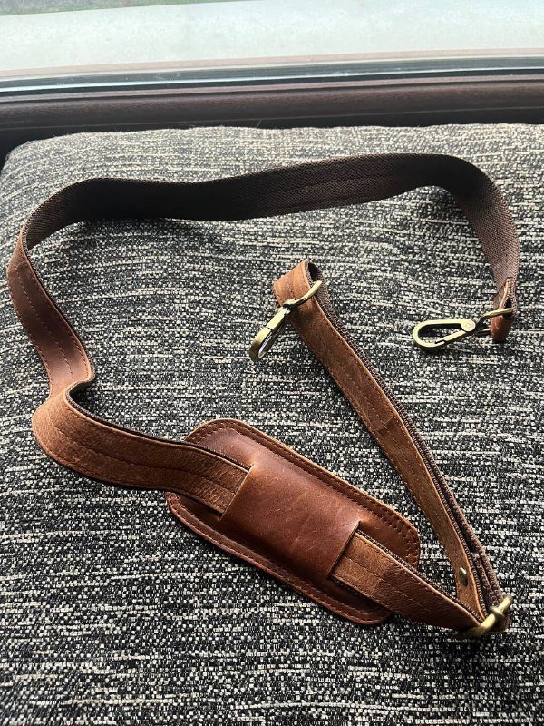 Сумка кожаная натуральная ручной работы 5