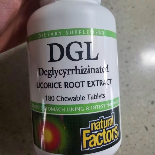 Экстракт корня солодки, 180 жевательных таблеток