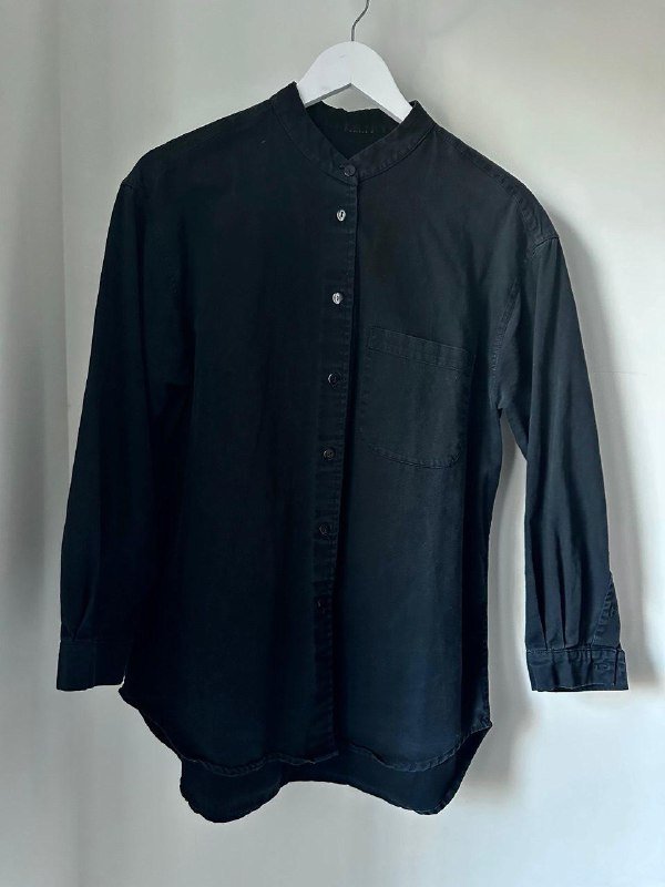 черная рубашка hochusebetakoe, размер M