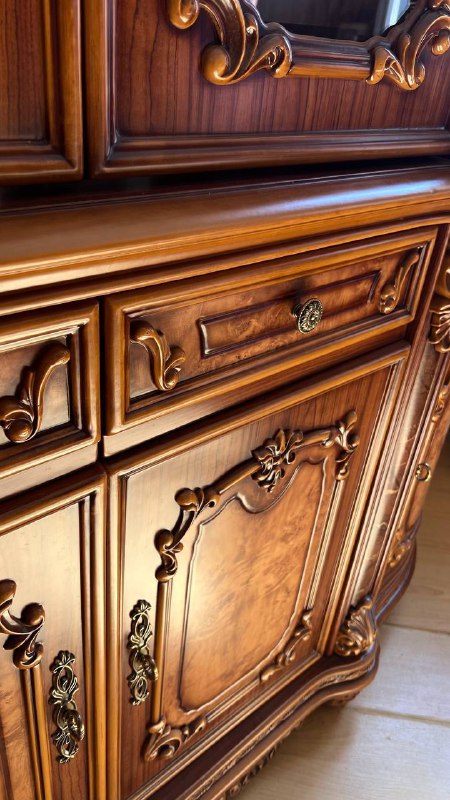 Шкаф из чистого дерева, новое 5