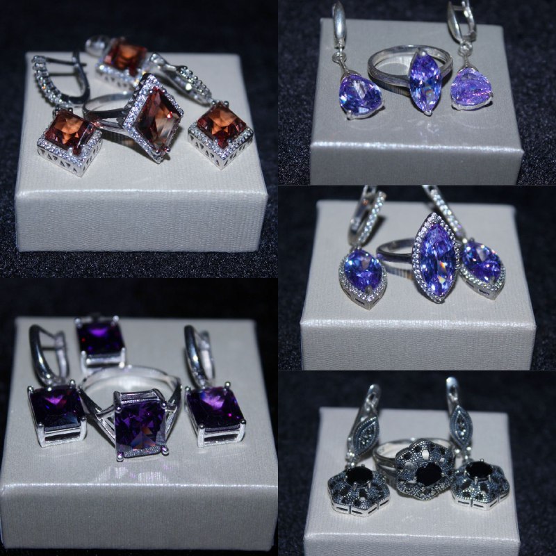 Серебряные украшения 925 пробы, эмаль на серебре 8