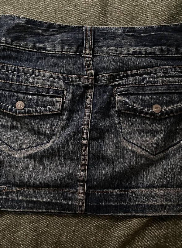 Джинсовая юбка 4