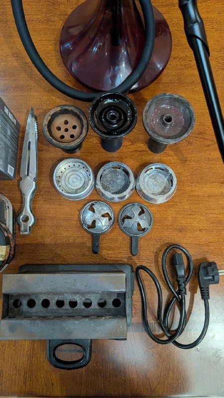 Кальян DSH с аксессуарами полный комплект 2