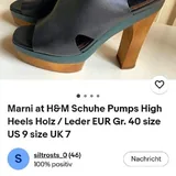 Женские босоножки Marni x H&M 5