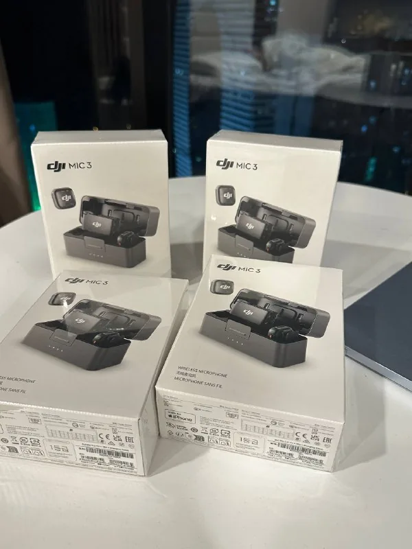 DJI Mic 3, 2 TX 1 RX, charging case