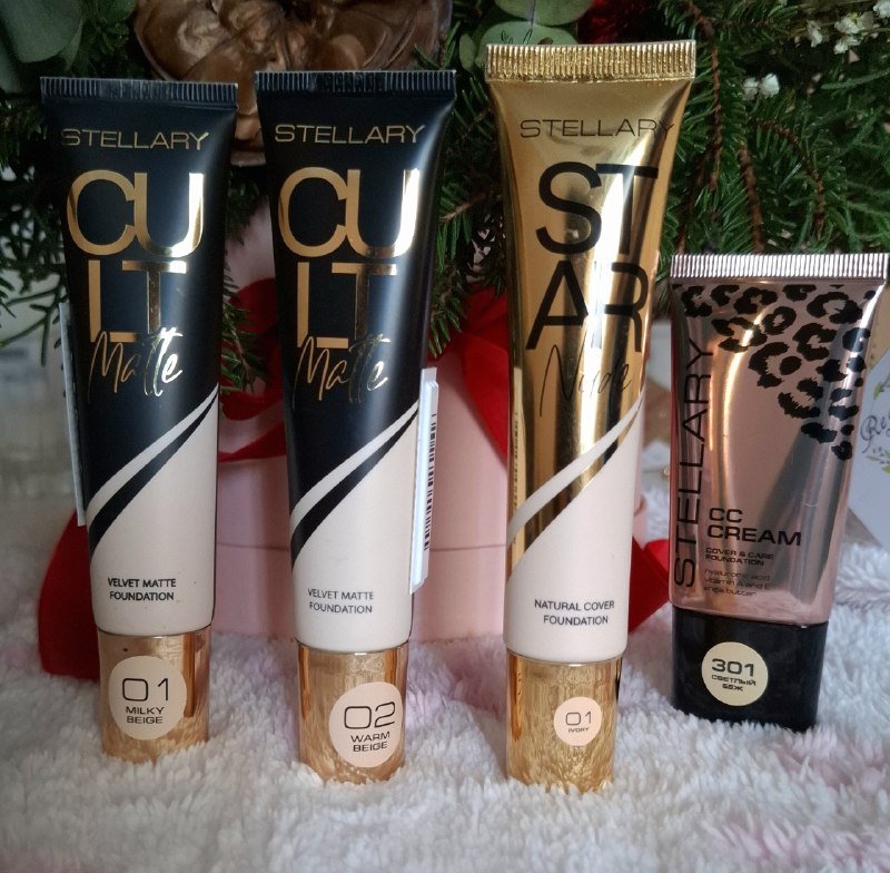 CC крем, тональный кремы Stellary 2