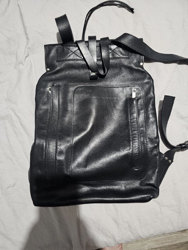 Кожаный рюкзак 2