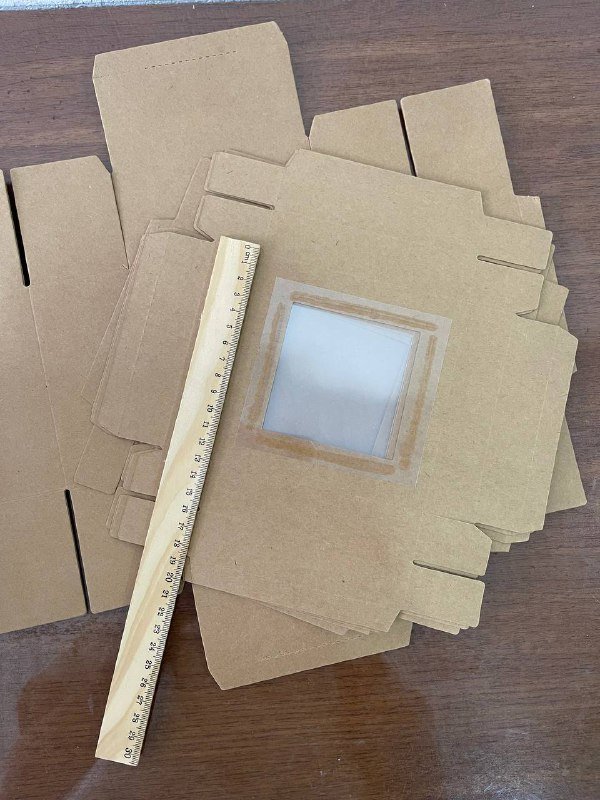 Коробки с окном разных размеров 4