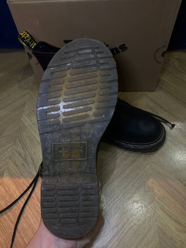 Dr. Martens 1460 Smooth Black мужские ботинки 41 размер 2