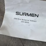 Механическая клавиатура Surmen GT68 проводная 2