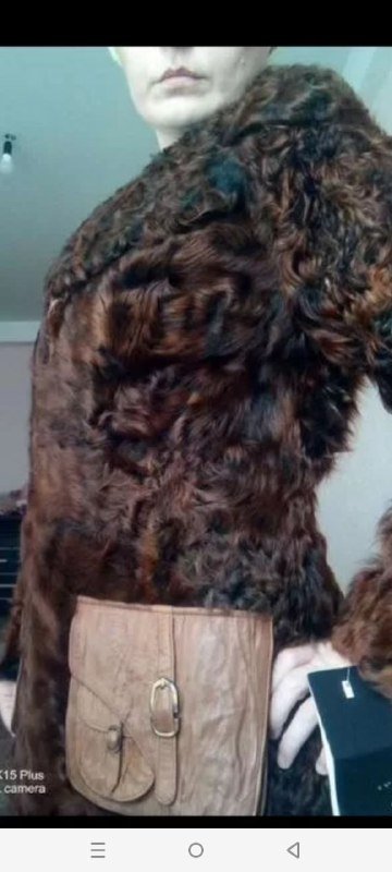 Шуба каракульча новая натуральная кожа и мех 2