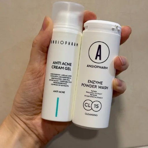 Angiopharm крем и энзимная пудра