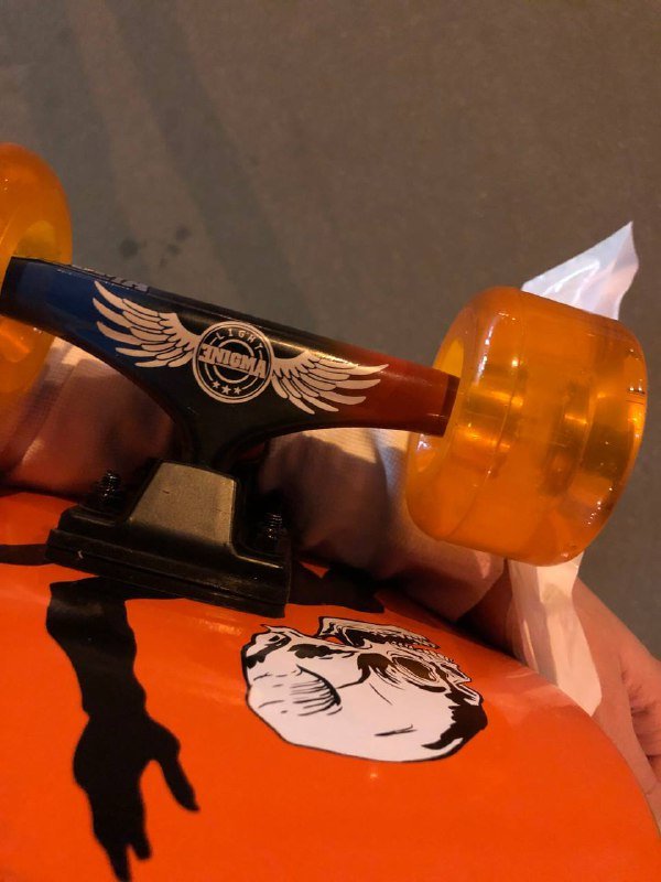 Скейтборд Welcome skateboards, 2 пары колес, защита 3