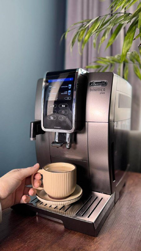 Кофемашина Delonghi Dinamica Plus ECAM370.95 T