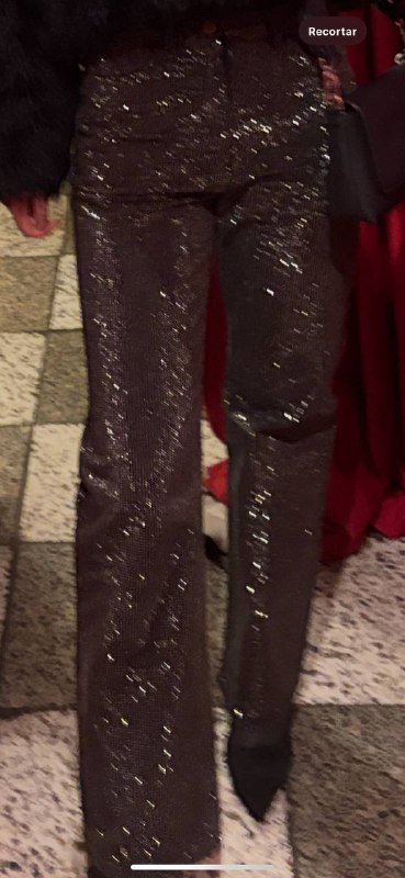 Блестящие джинсы Zara размер S - M