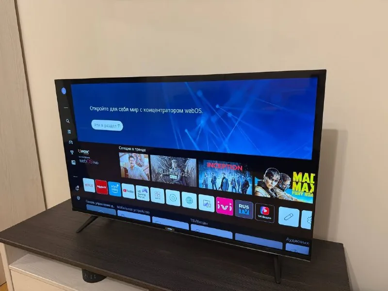 телевизор FOX 43WOS625D 4K Ultra HD 43 дюйма