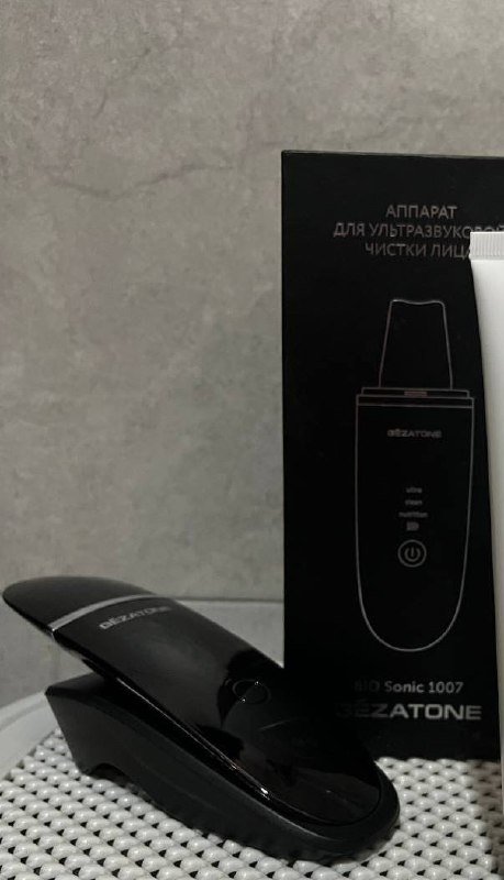 Аппарат Gezatone Ультразвуковая чистка лица микротоки Bio Sonic 1007