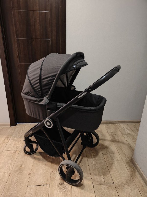 Коляска детская 3 в 1 с дождевиком, москитной сеткой и накрытием от солнца