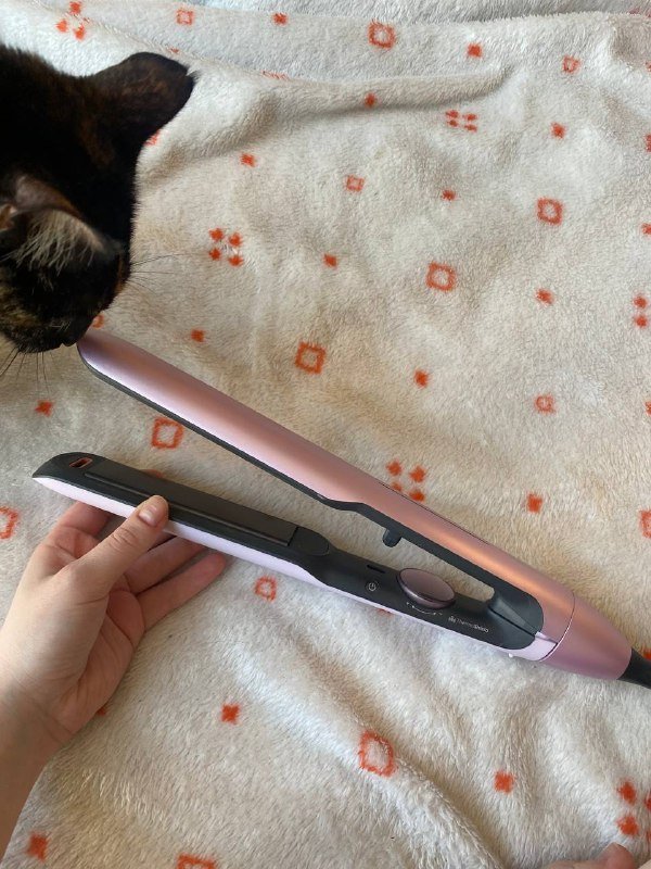 Утюжок Philips BHS530/00, фен-стайлер Braun AS720, сыворотка, карандаши 2