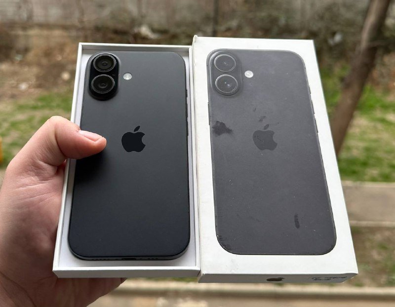 iPhone 16 черный 128 ГБ