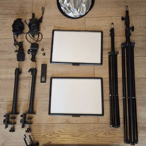 Neewer light panel, штатив