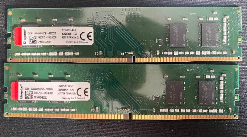 оперативная память Kingston 2x8GB 2666MHz