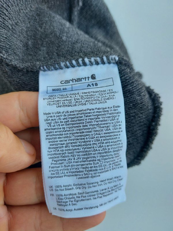 Оригинальная новая шапка Carhartt 2