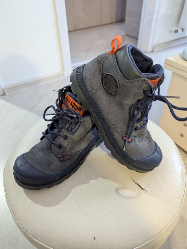 Детские нубуковые кеды Palladium 30 размер 6