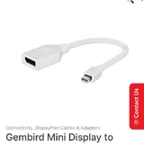 Gembird Mini DisplayPort адаптер 1