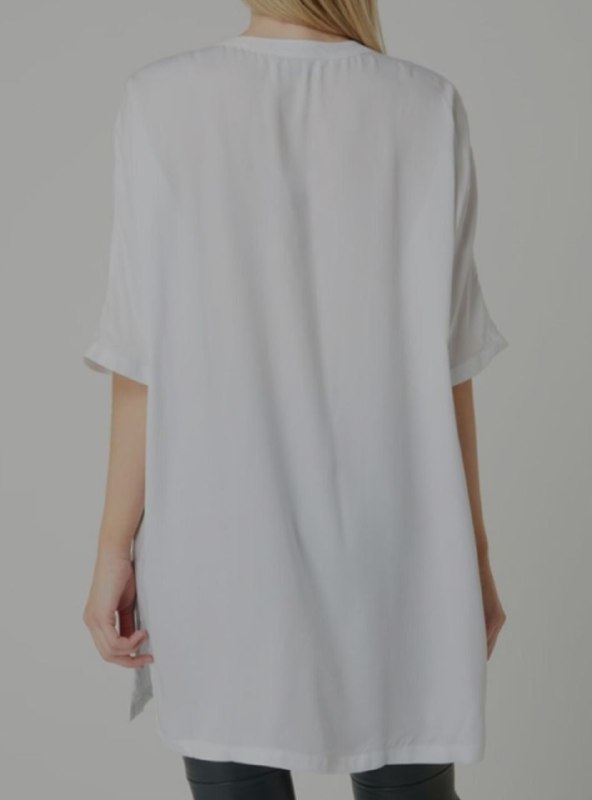 Блуза Karo Kauer белая оверсайз L–XL 4