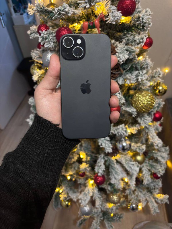 iPhone 15 black 128GB sim + e sim 5