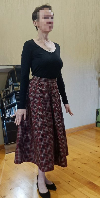 Юбка в английском стиле, шита на заказ 2
