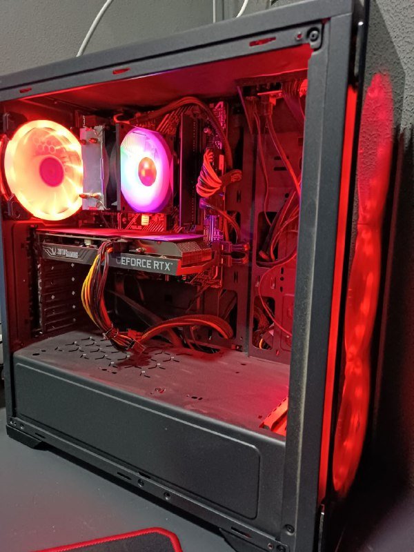 ПК i5-10400F, 16GB RAM, RTX 3050, 2TB SSD, периферия